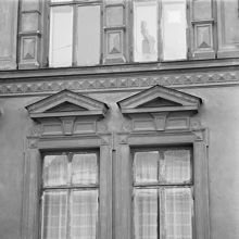 Storgatan 14-16. Detaljer av fasaden