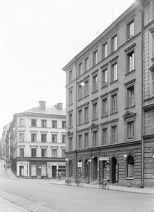 Döbelnsgatan 29 söderut mot Tegnérgatan