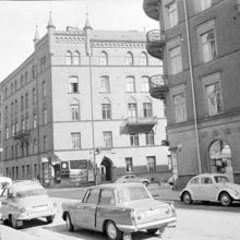 Riddargatan mot hörnet av Banérgatan 4