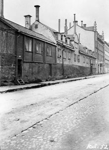 Fjällgatan 30, 28 och 26. Nuv. kv. Kronan