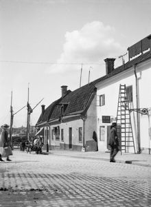 Nedfart från Västra Slussgatan till Sjöbergsplan