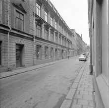 Herkulesgatan 24 österut innan rivning