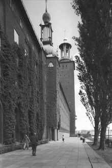 Stadshusets södra fasad