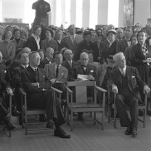 Moderna museets invigning, 9:e maj 1958