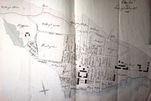 Kolerakarta över Ladugårdslandet 1834