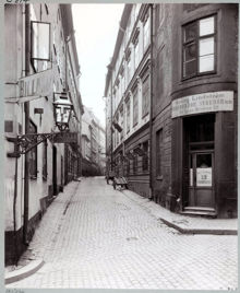 Skomakargatan från Tyska Brinken