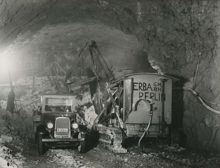 Katarinatunneln, En entreprenör i tunneln