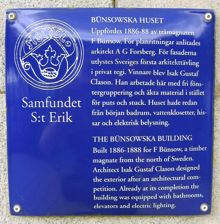 Bünsowska huset, Strandvägen 29-33 (Korporalen 9)