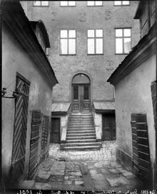 Stora Nygatan 49: gårdsinteriör