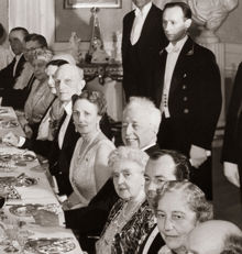 Prins Carls födelsedag firas på Waldemarsudde, 27 februari 1946
