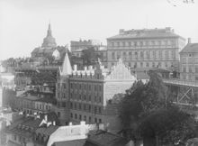 Mosebacke och Södra teatern sedd från norr