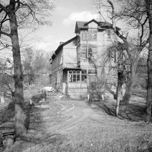 Långholmen. Trävilla väster om Karlshäll