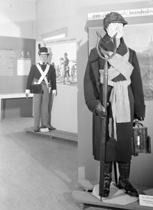 Utställning på Stadsmuseet. Polisutställning