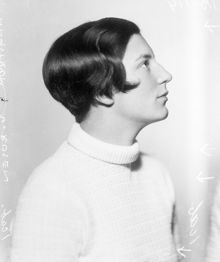 Porträtt av Hagström-von Rosen (kvinna)