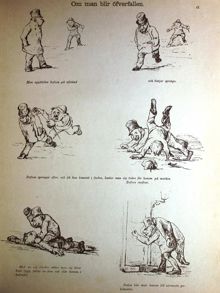 "Om man blir öfverfallen" - Carl Hellström 1875