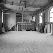 Hamngatan 19. G.C.I. (Gymnastiska Centralinstitutet). Västra gymnastiksalen