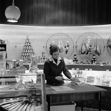 Arvid Nordqvists butik, interiör. Birger Jarlsgatan 24