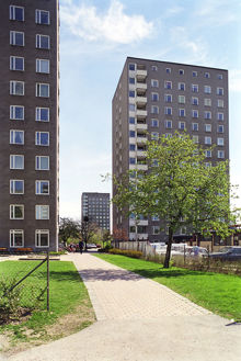 Kv. Sävlången vid Valla Torg i Årsta