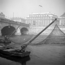 Norsfiske på Norrström våren 1945