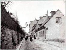 Holländargatan från hörnet Rådmansgatan