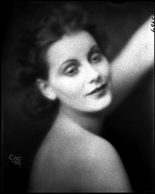 Porträtt av Greta Garbo, 1924