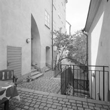 Pryssgränd 10A. Gården