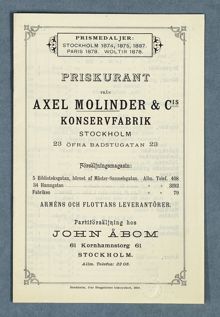 Axel Molinder & kompanis konservfabrik