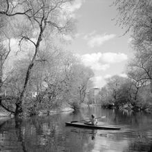 Paddling på Karlbergskanalen