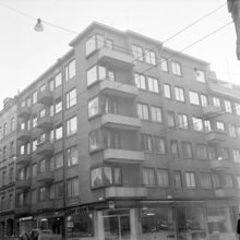 Hörnet Linnégatan och Brahegatan