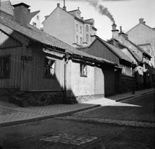 Saltmätargatan 13-17 i kv. Luftspringaren. Vy från Rådmansgatan