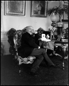 Porträtt av författare Carl af Wirsén