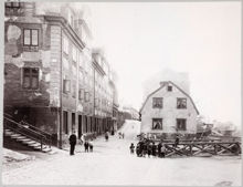 Lilla Glasbruksgatan västerut