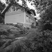 Långholmen. Byggnader vid Mälarvarvet