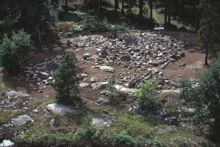 Gravfält från bronsålder och vikingatid, Spånga 134:1, i Akalla.