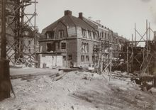 Trädlärkan 9 under uppbyggnad