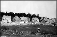 Kvarteret Klarskinnet i Åkeshovs småstugeområde