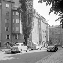 Lovisagatan 2-4, gatubild. I fonden kvarteret Bajonetten