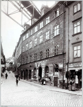 Stora Glasbruksgatan från Stadsgården