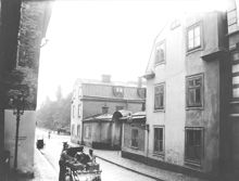 Pechlinska huset, Blasieholmsgatan 1. Hörnet av Hovslagargatan