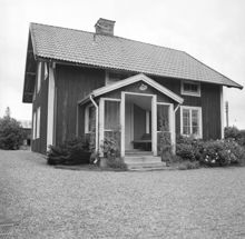 Flygelbyggnad vid Storgården i Akalla by