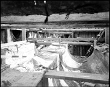 Iläggning av avloppsrör