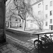 Tavastgatan 10, gårdens nordvästra hörn