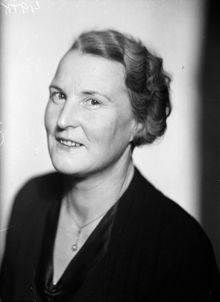 Porträtt av godsägarinnan Björling