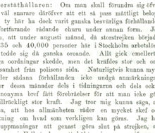 Debatt efter storstrejken 1909 i Stockholms stadsfullmäktige