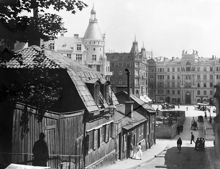 Lutternsgatan österut.