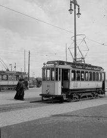 Spårvagn på Karl Johans torg