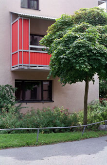 Bostadsområde i Kista