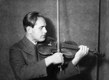 Porträtt av man med fiol, Kilbom