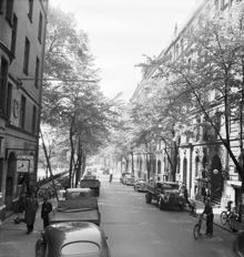 Vårbild från Barnhusgatan