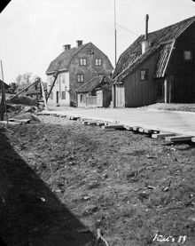 Katarina Östra Kvarngränd 33 och 31, västerut. Nuv. Stigbergsgatan, kv. Kronan
